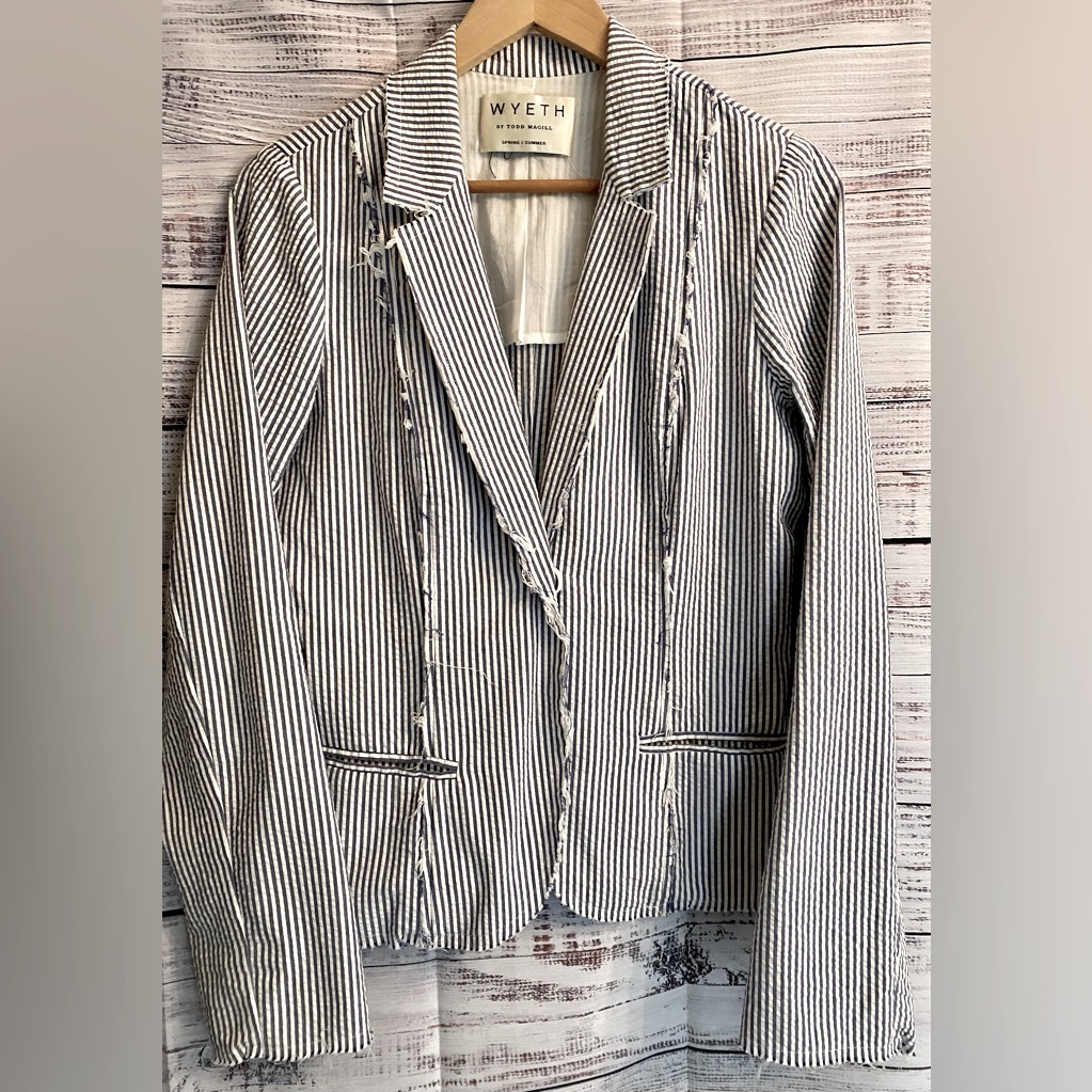 Wyeth By Todd Magill, Seersucker Blazer.